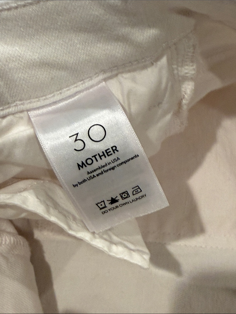 Mother Hustler Ankle Fray Fairest of Them All Jeans Size 30 - Picture 8 of 15